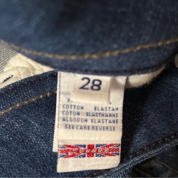 Hudson Signature Boot W170DIX Flap Pocket Stretch Denim Jeans - Picture 4 of 5